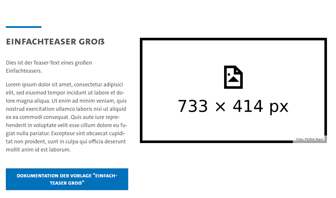 Screenshot einer Box der Vorlage "Outro".